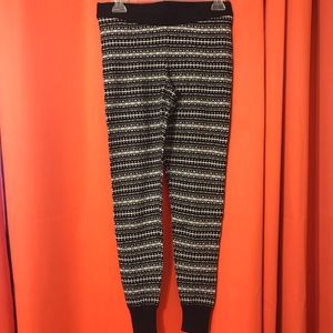Aeropostale sweater leggings, small / S